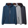 Sun-Protective Camping Hiking Fishing Jacket Men's Summer Casual Large Hooded Sportwear Sunscreen Men's Skin Jacket