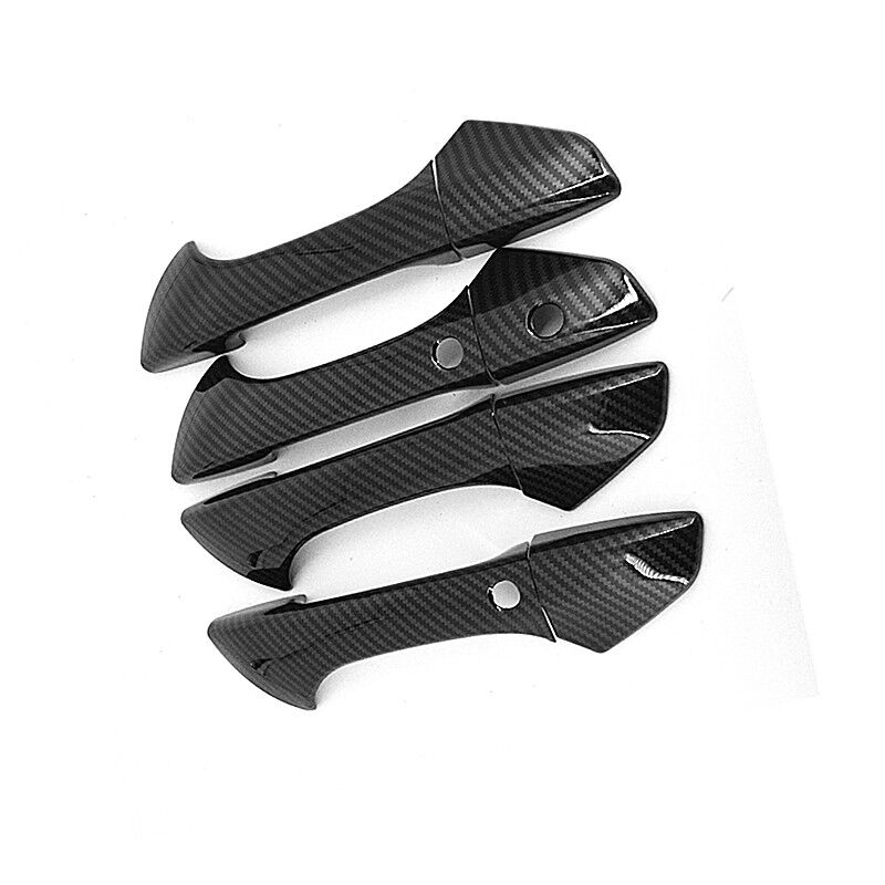 Для Honda Accord 2008-2013 углеродное волокно хромированная наклейка на ручку боковой двери автомобиля Стайлинг