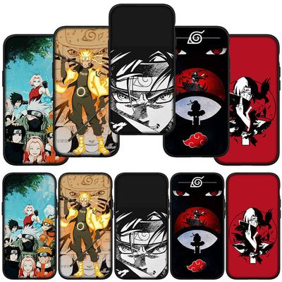 Для Samsung Galaxy S24 S23 iPhone 16 15 14 Xiaomi Redmi Note 13 12 11 8Plus 9 Pro Max X XR чехол для телефона Акацуки Наруто Итачи Учиха OPPO Huawei чехол
