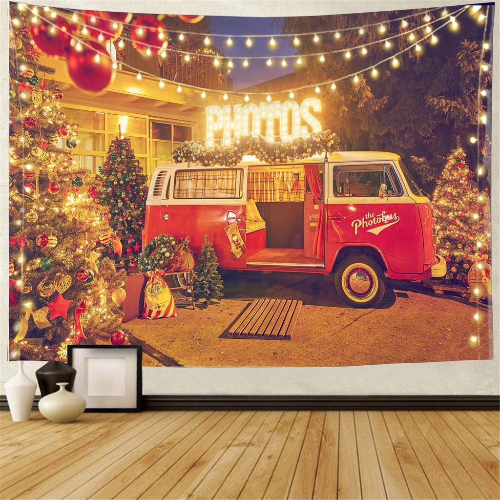 Snow Wall Hanging Tapestry Christmas Wall Hanging Tree Wall Hanging Gorgeous Christmas Tree Fireplace Gifts