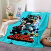 My Hero Academia Characters Throw Personalized Blanket Customize Your Name Comfortable Great For Sofa Couch Office Bed Picnics All Season Use