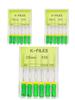 3boxes,6Pcs/Box Dental K Files 21mm/25mm Hand Use Files Stainless Steel Root Canal Files Dentistry Endodontic Instruments