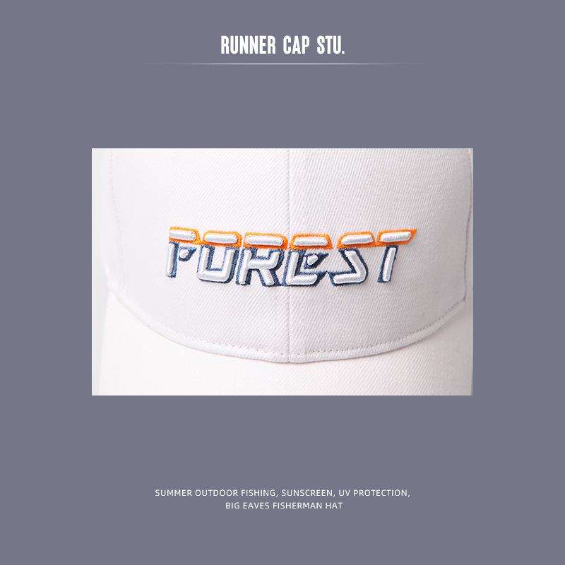 Spring and Summer Men's Baseball Cap Korean Version of All Hats Male Cap Hard Top Baseball Cap