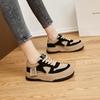 Leather Low-top Board Shoes Women's Autumn Platform Comfortable Versatile Fashion Casual Soft Baseplate Shoes