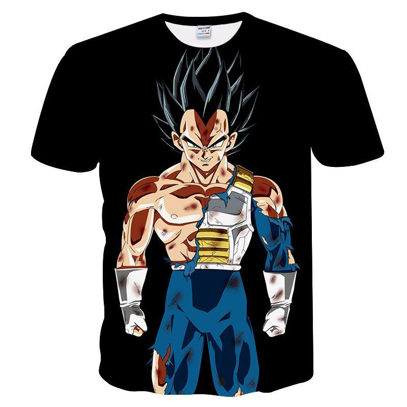 3d Mens Womens Print Dragon Ball Z Vegeta Goku Tshirts Casual Tees Shirts Anime