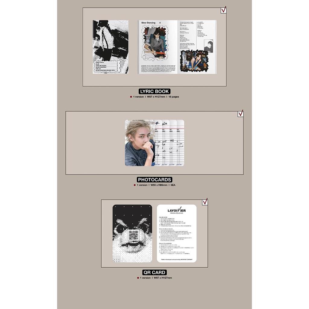 В (БТС) альбом - «Перевал»  (Альбомы Weverse вер.)