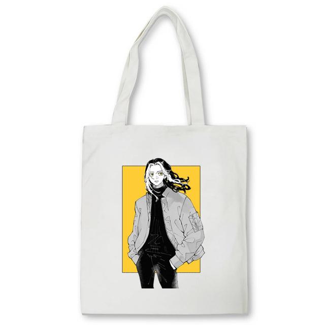 Аниме Токио Мстители Большая Сумка Холст Сумка На Ремне Эко Хип-Хоп Сумка Для Покупок Женская Сумка-тоут Harajuku Сумка-шоппер Женские Сумки