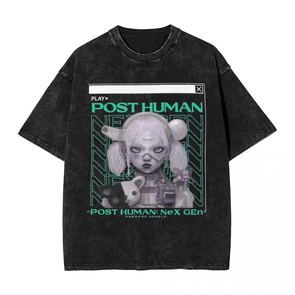 Bring Me The Horizons T-Shirt Rock Music Harajuku T Shirts Short Sleeve Streetwear Tshirt Summer Men Women Washed Oversized Tees