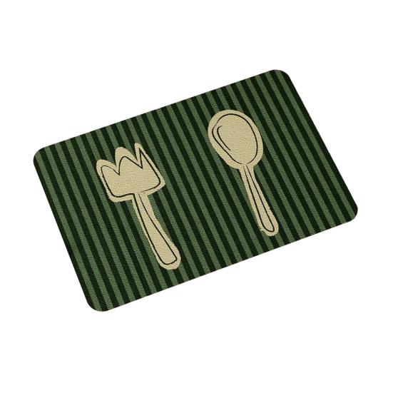 Placemat Soft Tough Non-Slip Heat Insulation Table Mat Oil-Proof Wipeable Easy