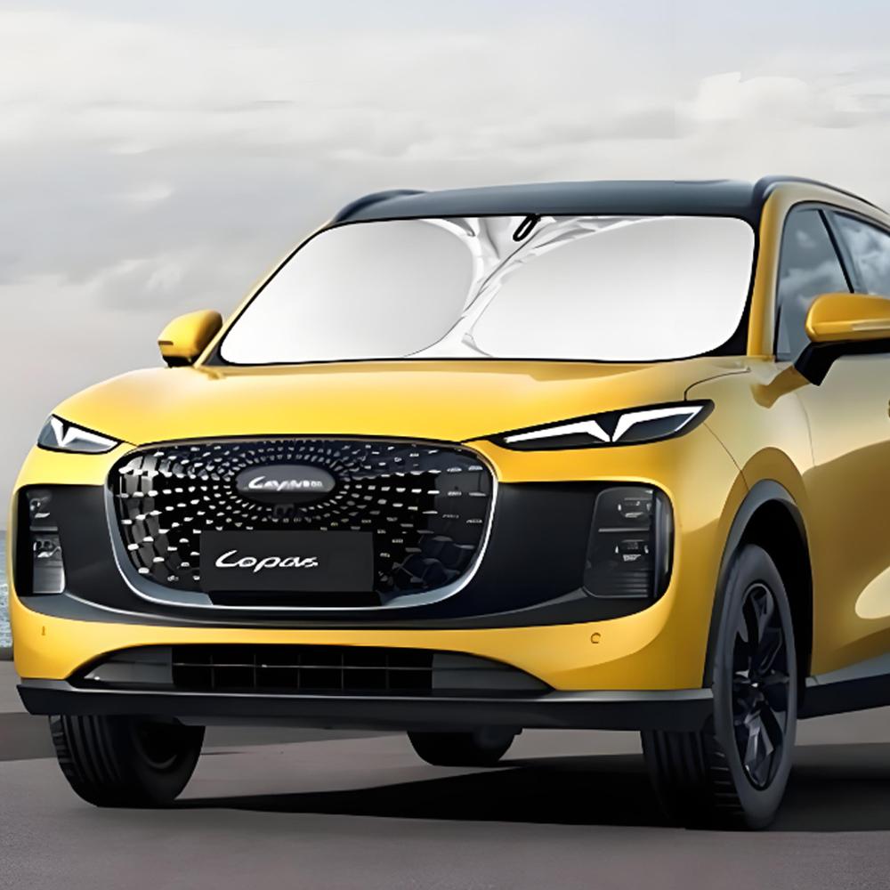 Для Chery LEPAS L8 L6 L4 L9 L2 Автомобильная солнцезащитная шторка на лобовое стекло Блокирует УФ-лучи Отражатель Дефлектор окна Защитная крышка Складная 1 шт.
