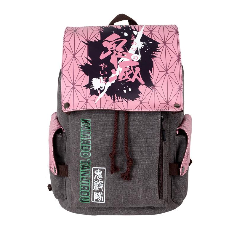 Anime Demon Slayer Messenger Bag ONE PIECE School Bag Backpack