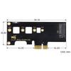 Raspberry Pi CM4 PCIe to M.2 SSD Adapter Card