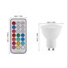 Новая светодиодная лампа GU10 3W RGB с теплым белым светом и возможностью изменения цвета с дистанционным управлением