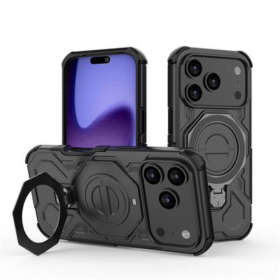 Для чехла iPhone 17 Pro Чехол для iPhone 17 Pro Держатель Магнитная Беспроводная зарядка Защитные чехлы для телефона Для iPhone 17 Air Pro Max