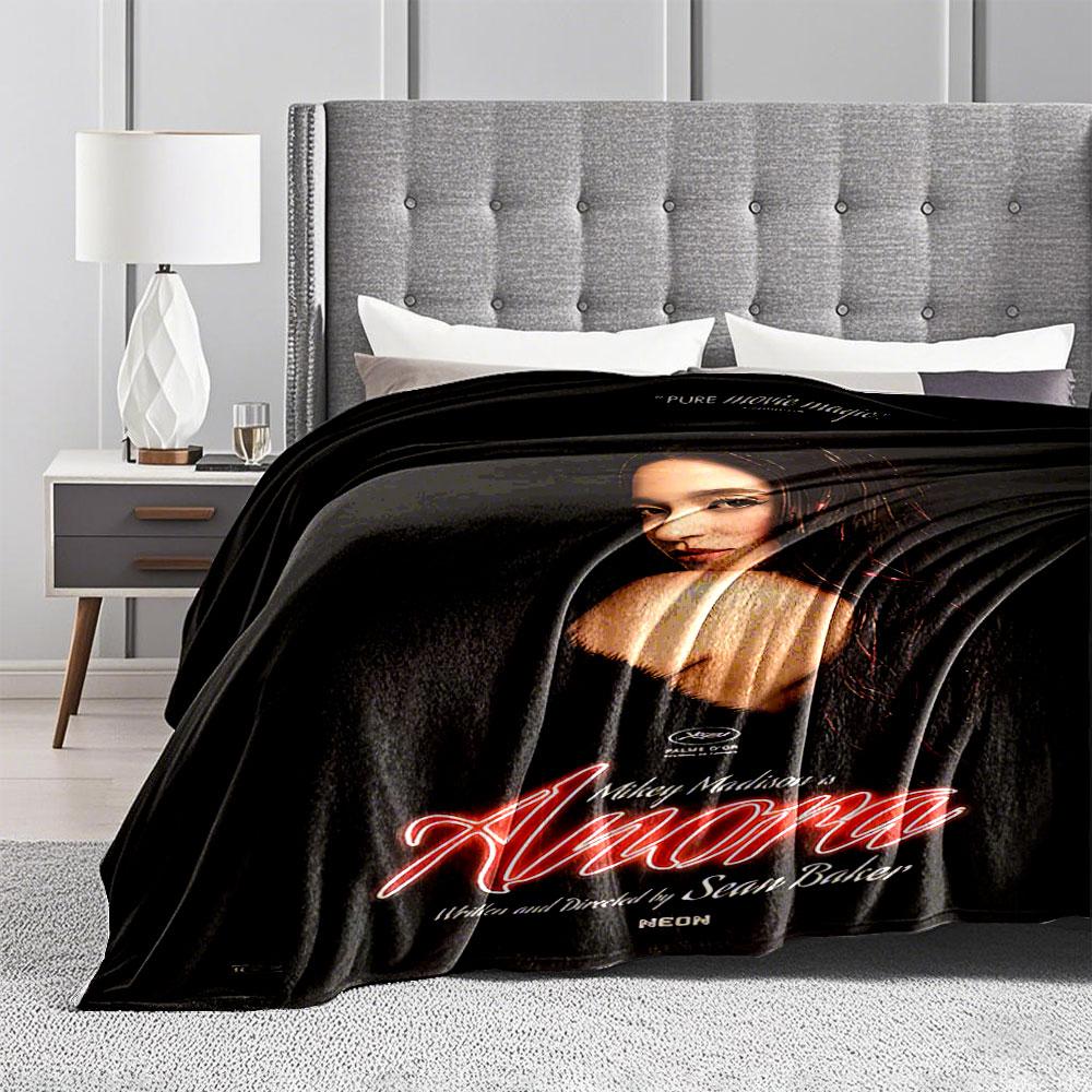 Glamorous Movie Poster Blanket for all seasons blanket lunch break throw gift