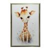 Radosna Żyrafa Z Dżungli Radosna Żyrafa Z Dżungli, 50X70 Cm, Bez Ramy, Płótno Premium Na Blejtramie