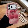 Phone Case: 2D flat Samsung Galaxy A34 A35 M05 M06 S20 S22 S21 FE Plus 5G protective case, with heart cherry, perfect Christmas and Halloween holiday 