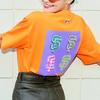 New MLB T Shirts Unisex Orange 3ATSL0233-14ORS