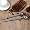 2Pcs 1 Tablespoon 2 Tablespoon Coffee Scoop Stainless Steel Long Handle Measuring Spoon 1 tbsp 2 tbsp Measuring spoon 15 ml 30 ml Coffee Scoop for