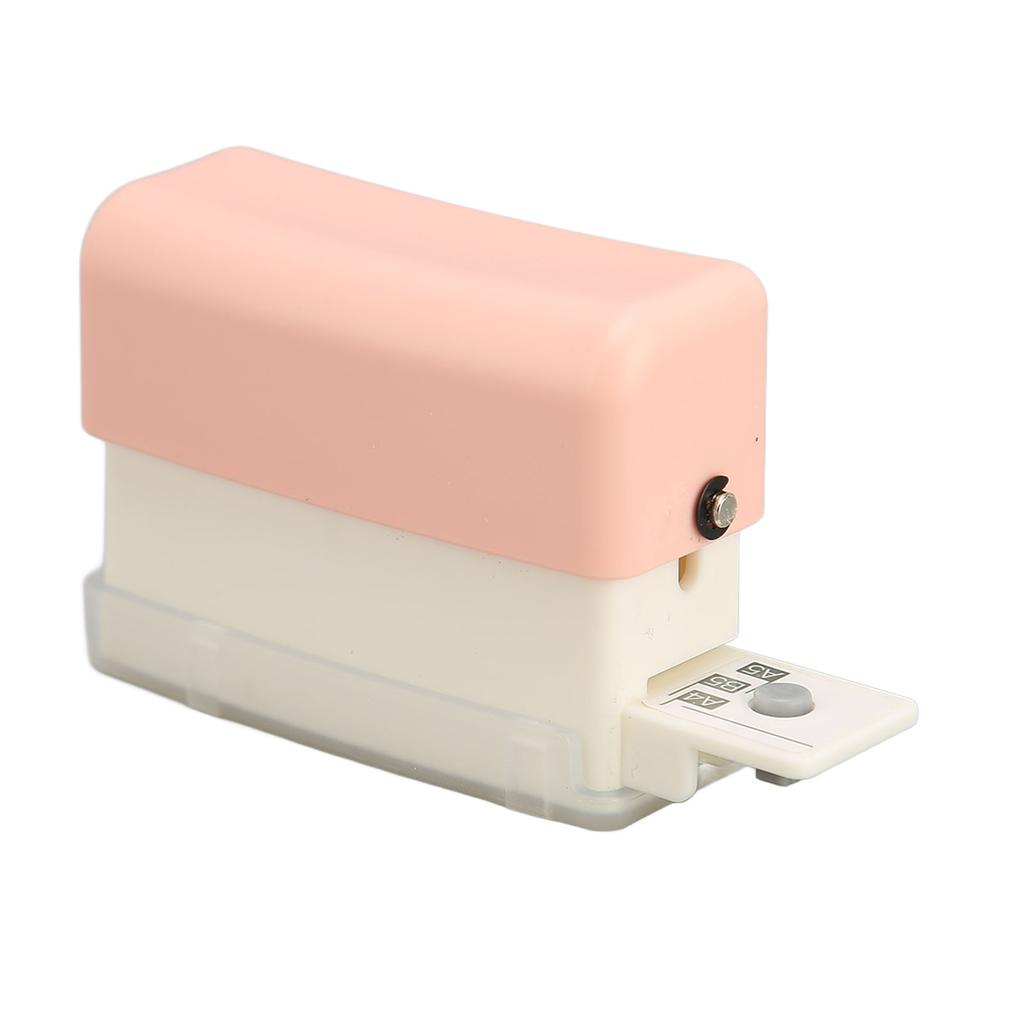 6 Hole Paper Puncher Portable Cute Style ABS Manual Operation 7mm Punching Depth Desktop Punch