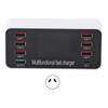 8-Ports Intelligent Charging Station LED Display Digital QC3.0 PD 60W