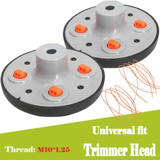 2Pcs Universal Strimmer Line String Trimmer Head for Pivotrim Gas Brush Cutter