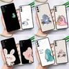 Милый мультяшный динозаврик парный чехол для Samsung Galaxy S23 S21 S20 FE S22 Plus Note 20 Ultra Note 10 S8 S9 S10 Plus чехол