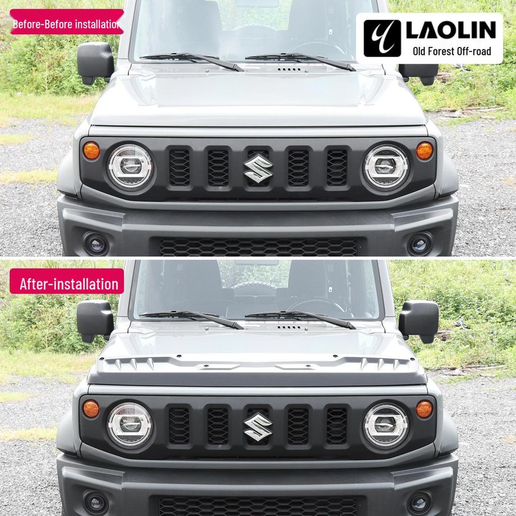 Защита кузова для нового пятидверного Jimny 2023-2026: Механический капот Защита от камней и песка