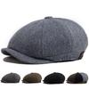 Весна Осень Повседневный Берет Мужской Модный Ретро Кепка Газетчика Унисекс Хип-Хоп Шляпа Плющ Для Женщин Эластичный Обхват Головы 55-60СМ