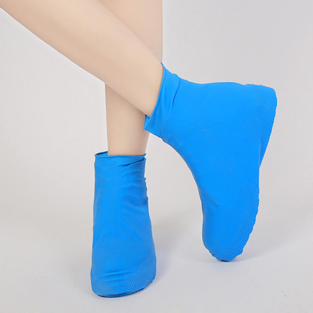 Резиновые водонепроницаемые бахилы Нескользящие Защита от дождя Галоши Подходят для дождливых дней Кемпинг Рыбалка Мойка автомобиля