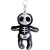 Серия Хэллоуин Скелет Боб Шарм для сумки Милая кукла Плюшевая подвеска 20 см высота