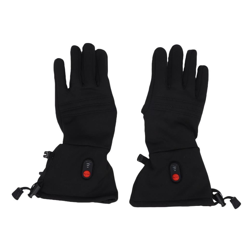 Heated Glove Liners Rechargeable Touchscreen Heated Thick Gloves for Cycling Skiing Hiking