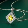 Sace Gems Классический роскошный циркон для женщин кулон ожерелье ювелирные изделия свадебное обещание вечерние подарок