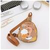 Kids Cartoon Crossbody Bag Lightweight Nylon Sling For Preschool Daily Use