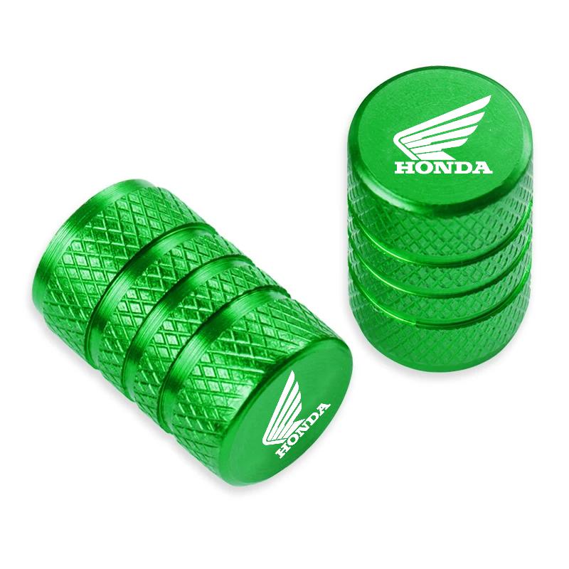 AAADF1 New 6 color Motorcycle Wheel Tire Valve Caps For HONDA Hornet NT1100 CBR CB Shadow PCX VFR XADV Forza CB750 CBR Grom CT125 PCX
