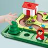 Little Red Riding Hood Smart Hide&Seek Board Games With Solution Skill-Building Puzzle Logic Game IQ Training Toy Children Gift