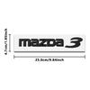 1PCS Car ABS Letter Logo Sticker Body Trunk Decoration Sticker Accessories For Mazda 3 5 6 7 Axela CX-5 CX-3 CX-4 Atenza Demio bv5