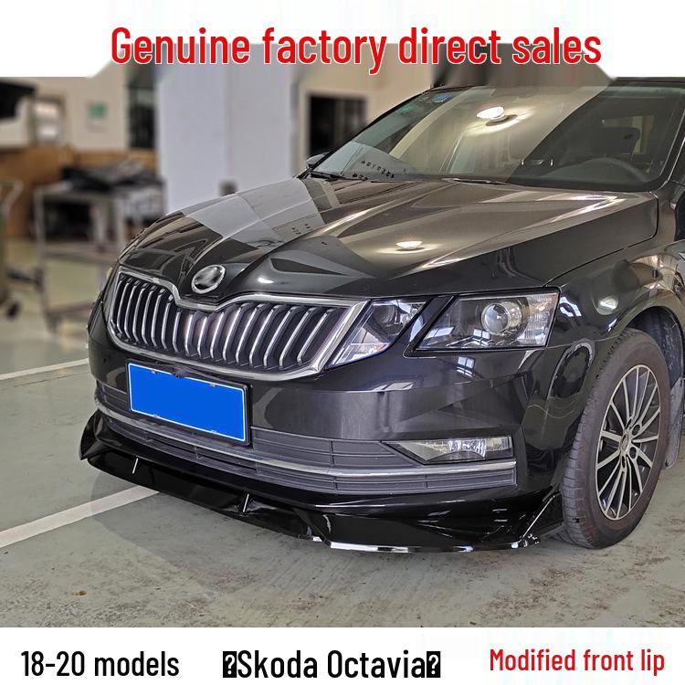 2018 Skoda Octavia Передний сплиттер и губа Комплект кузова против столкновений