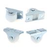 4Pcs 25Mm Drawer Wheel Plastic Directional Caster Guide Furniture Small Pulley