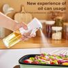 200ML Oil Sprayer Mister for Cooking Press Type Spray Bottle Eco-Friendly Food-grade Oil Dispenser Oil Control