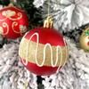 Colored Elk Christmas Tree Ornament Plastic Ball Xmas Tree Hanging New Christmas Decorations