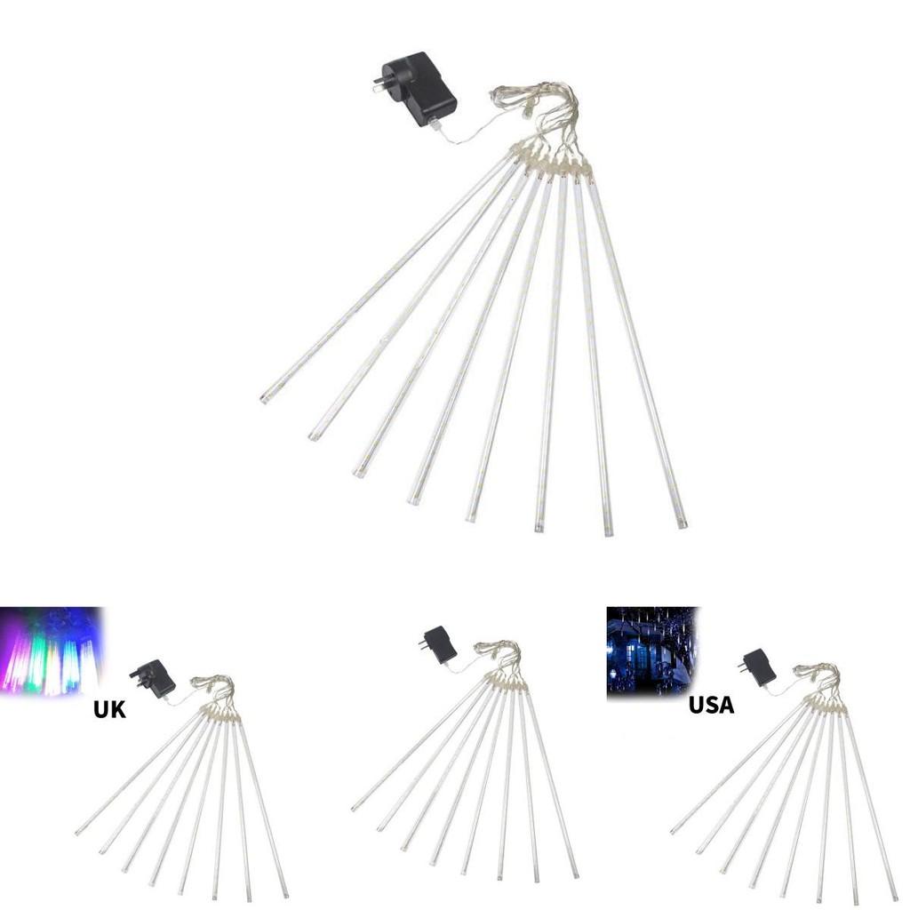 Светодиодные гирлянды-шторы "Звездный дождь" с водонепроницаемым дизайном для Рождества и сезонных мероприятий