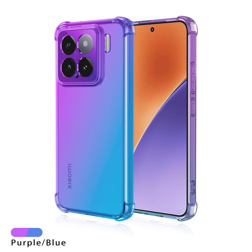 Ударопрочный градиентный чехол из ТПУ с усиленными углами для Xiaomi 1 1T Pro G Защитный чехол Fundas Coque Capa