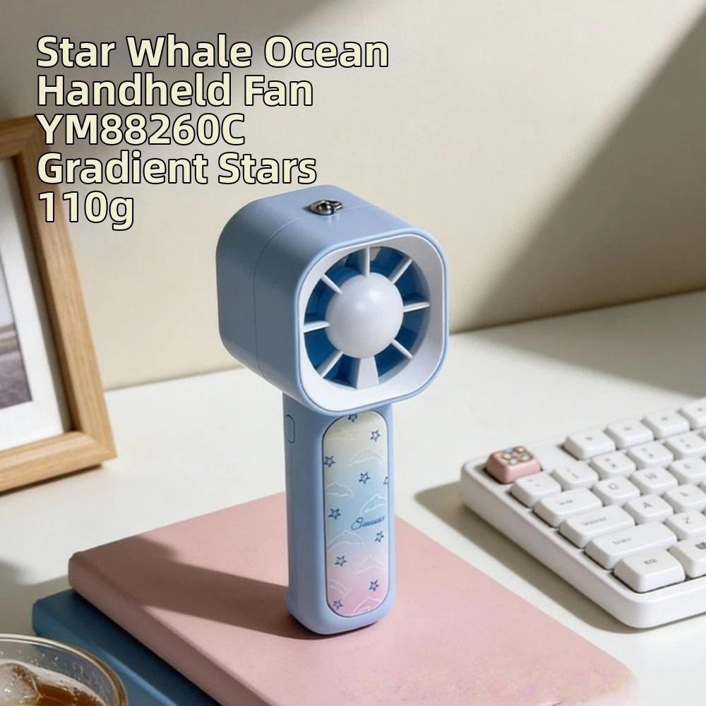 USBRechargeable Pocket Carabiner Fan 3 Gears Cooling Fan Mini Handheld Fan Summer Essentials