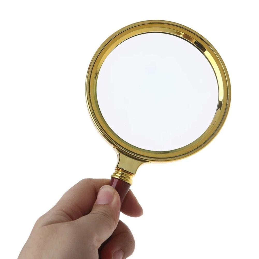 High Quality 70/80/90/100mm HD Handheld Reading Jewelry Magnifiers Magnifying Glass Lens Microscope