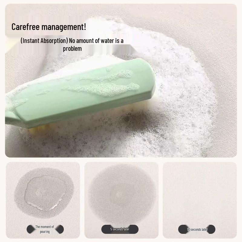 Быстросохнущий Нескользящий Диатомовый Земляной Коврик для Ванной Комнаты