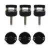 Black Hard Top Quick Release Bolts For Jeep Wrangler JK 2007-2018 JL 2018-2022