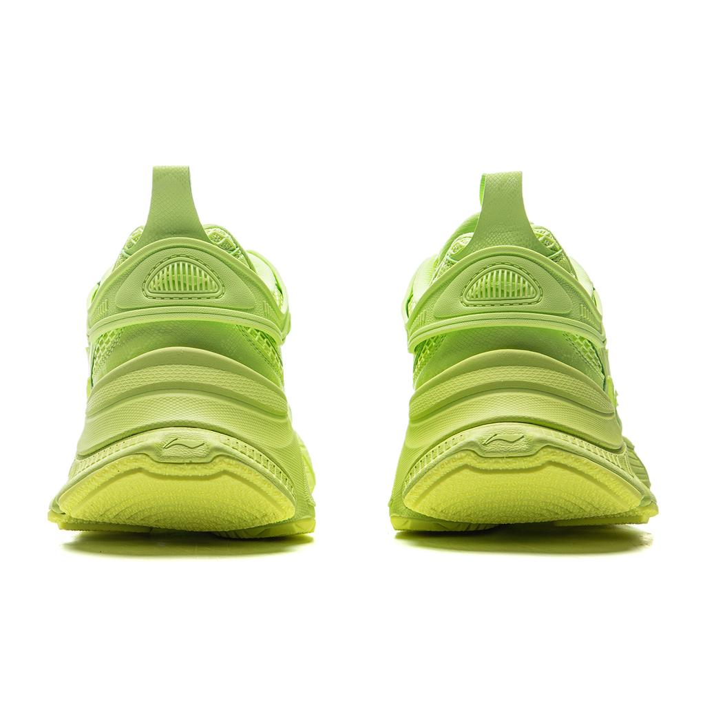 Li Ning Starry Soft Rebound Retro Толстая подошва Амортизирующие Нескользящие Износостойкие Дышащие Увеличенные Низкие Туфли для Пап AGCU339-5