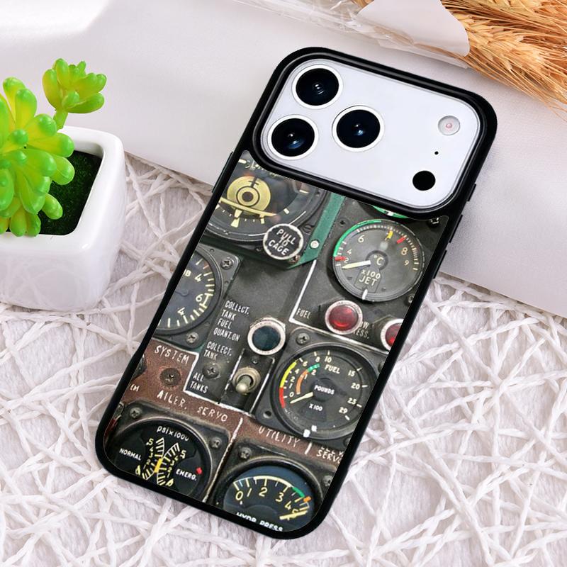 Чехол для телефона с эполетом пилота самолета для iPhone 17 Air 16 15 11 12 14 13 Pro Max Ударопрочный чехол