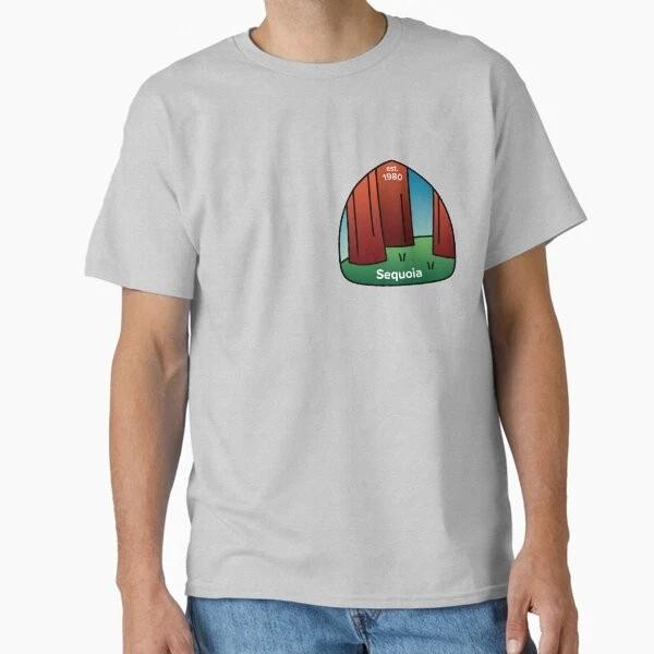 Sequoia National Park Classic TShirt Made In UsaAus TShirt S2xl